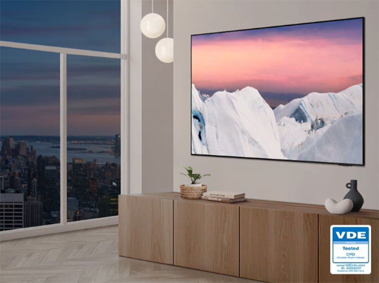 Tự động điều chỉnh màu - Smart Tivi Samsung QLED 4K 98 inch QA98Q80C