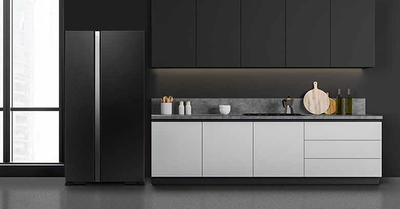 Tủ lạnh Side By Side Hitachi Inverter 595 lít R-S800PGV0 (GBK)