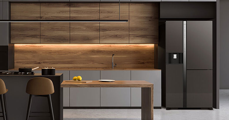 Tủ lạnh Side By Side Hitachi Inverter 569 lít R-MX800GVGV0 (GMG)