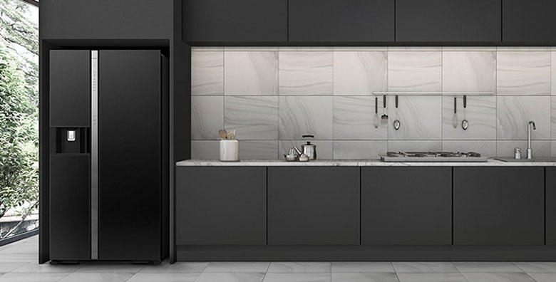 Tủ lạnh Side By Side Hitachi Inverter 573 lít R-SX800GPGV0 (GBK)