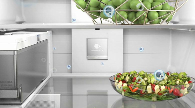 Tủ lạnh Panasonic mặt kính: Sử dụng nhiều công nghệ kháng khuẩn