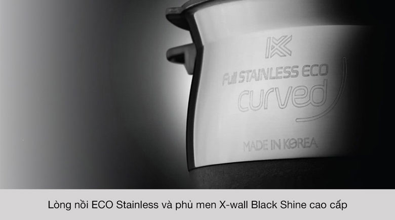 Nồi cơm điện Cuckoo 1.8 lít CRP-LHTR1009F/WHSIVNCV Trắng - Lòng nồi dày dặn, chống dính cao cấp