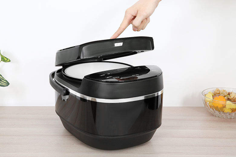Nồi cơm điện cao tần Kangaroo 1.8 lít KG18RIH1 - Cơm chín nhanh, chín đều, xốp mềm