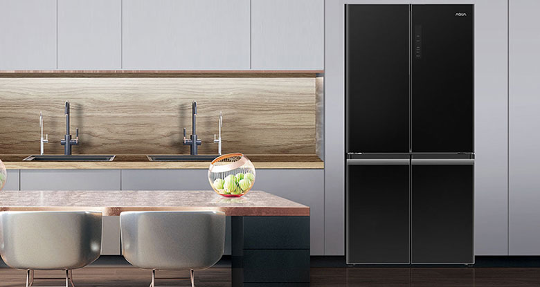Tủ lạnh Aqua có ngăn đông mềm 549 lít AQR-IG636FM(GB)