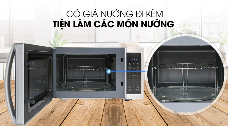 Lò vi sóng Sharp 800W có nướng được không 10
