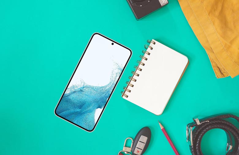 Thiết kế tinh tế - Điện thoại Samsung Galaxy S22 Plus 8GB/128GB Trắng 